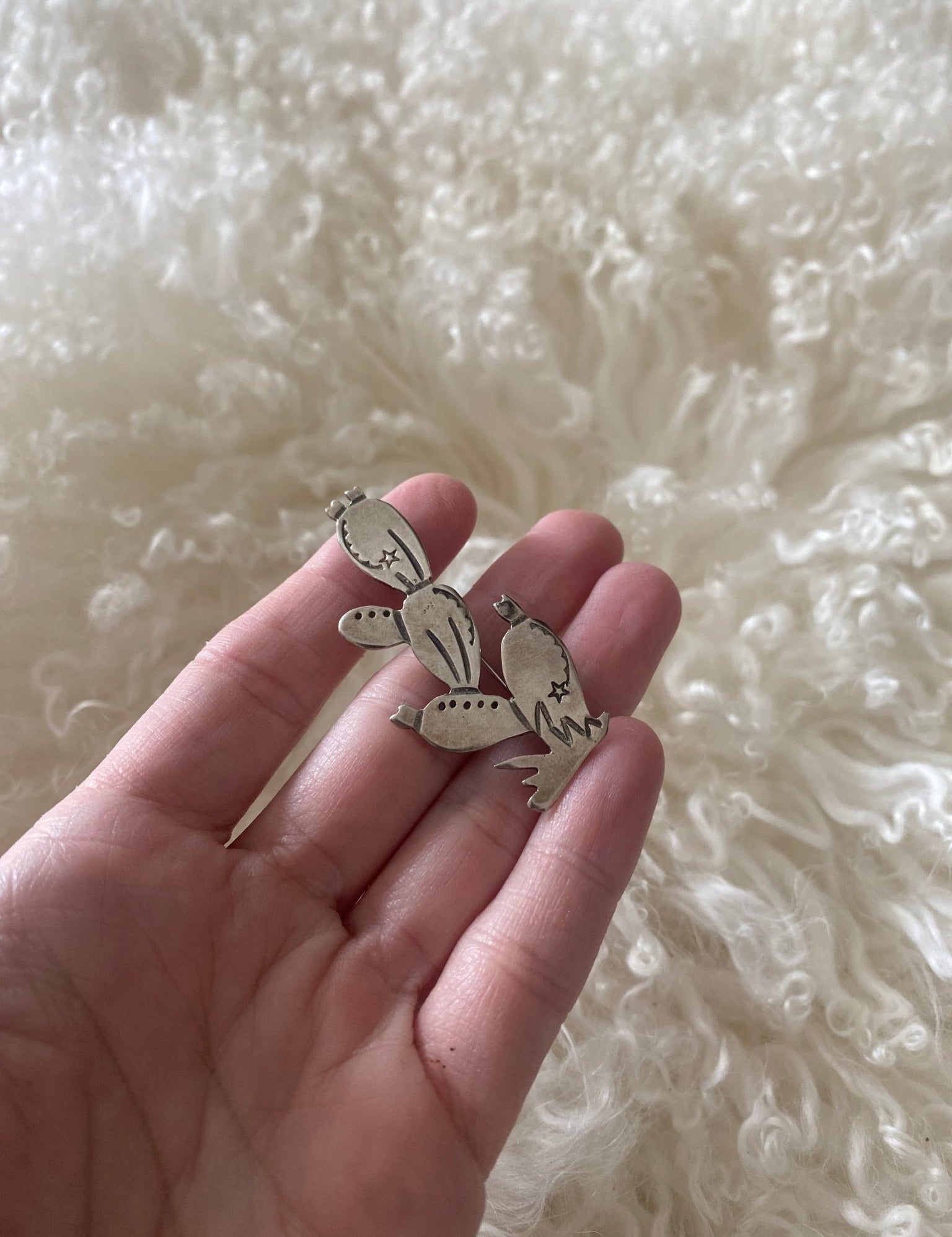 Cactus Pin - LovLeathers