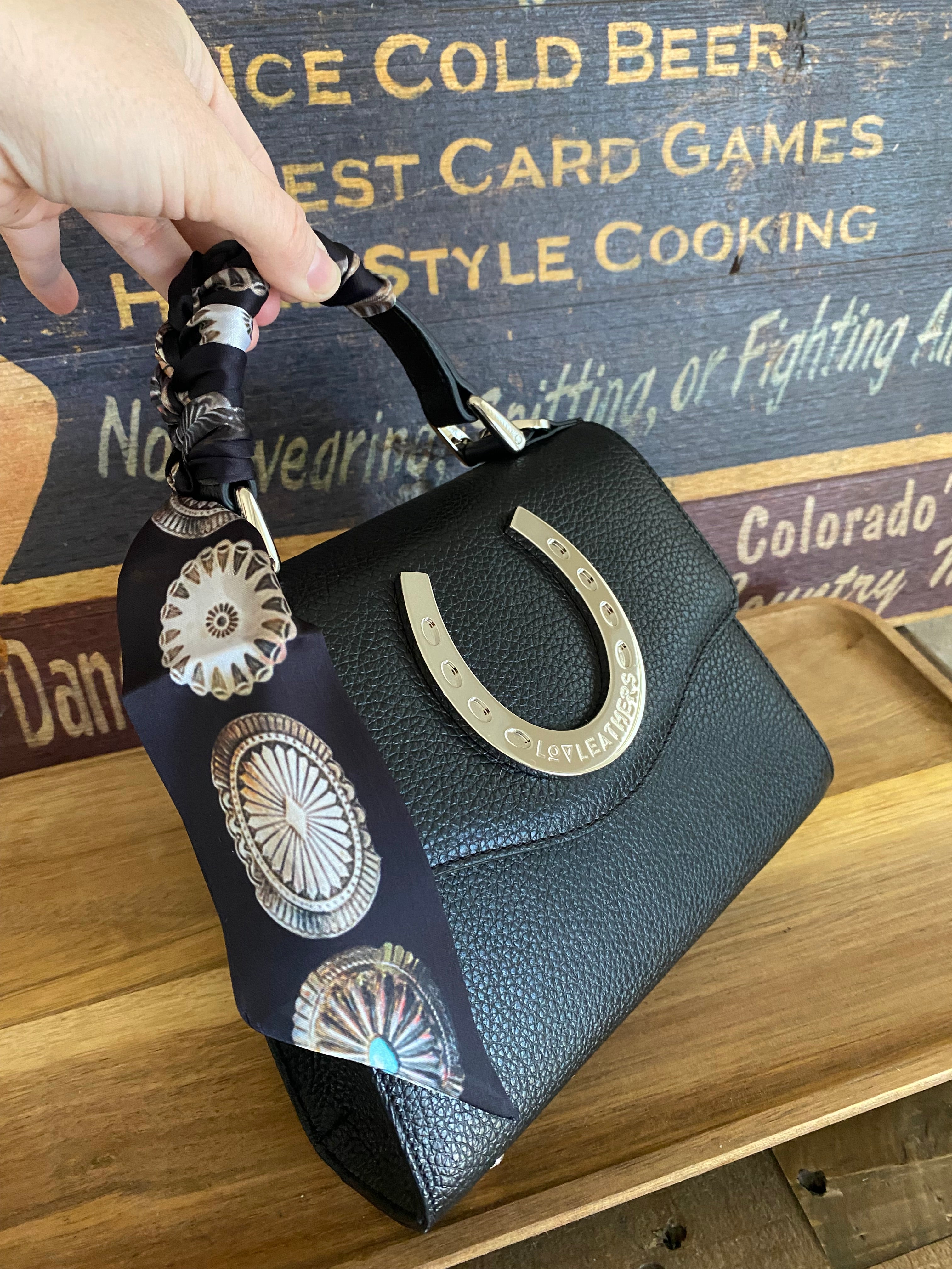 Styled Black Lil Lady Luck Bag
