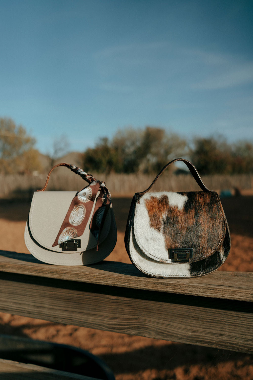 Tricolor Pioneer Handbag