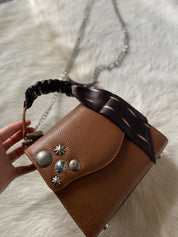 Styled Saddle Tan Lil Lady Bag