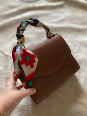 Saddle Tan Styled Lil Lady Bag