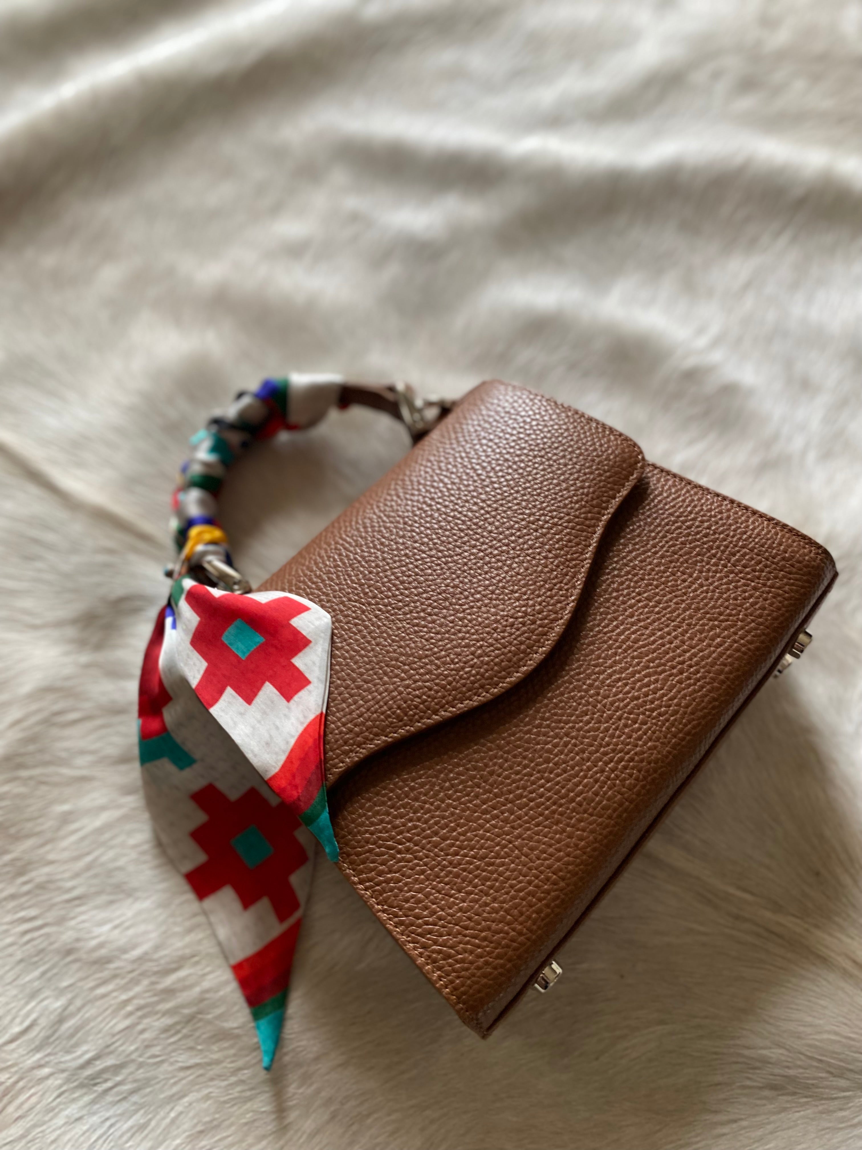 Saddle Tan Styled Lil Lady Bag
