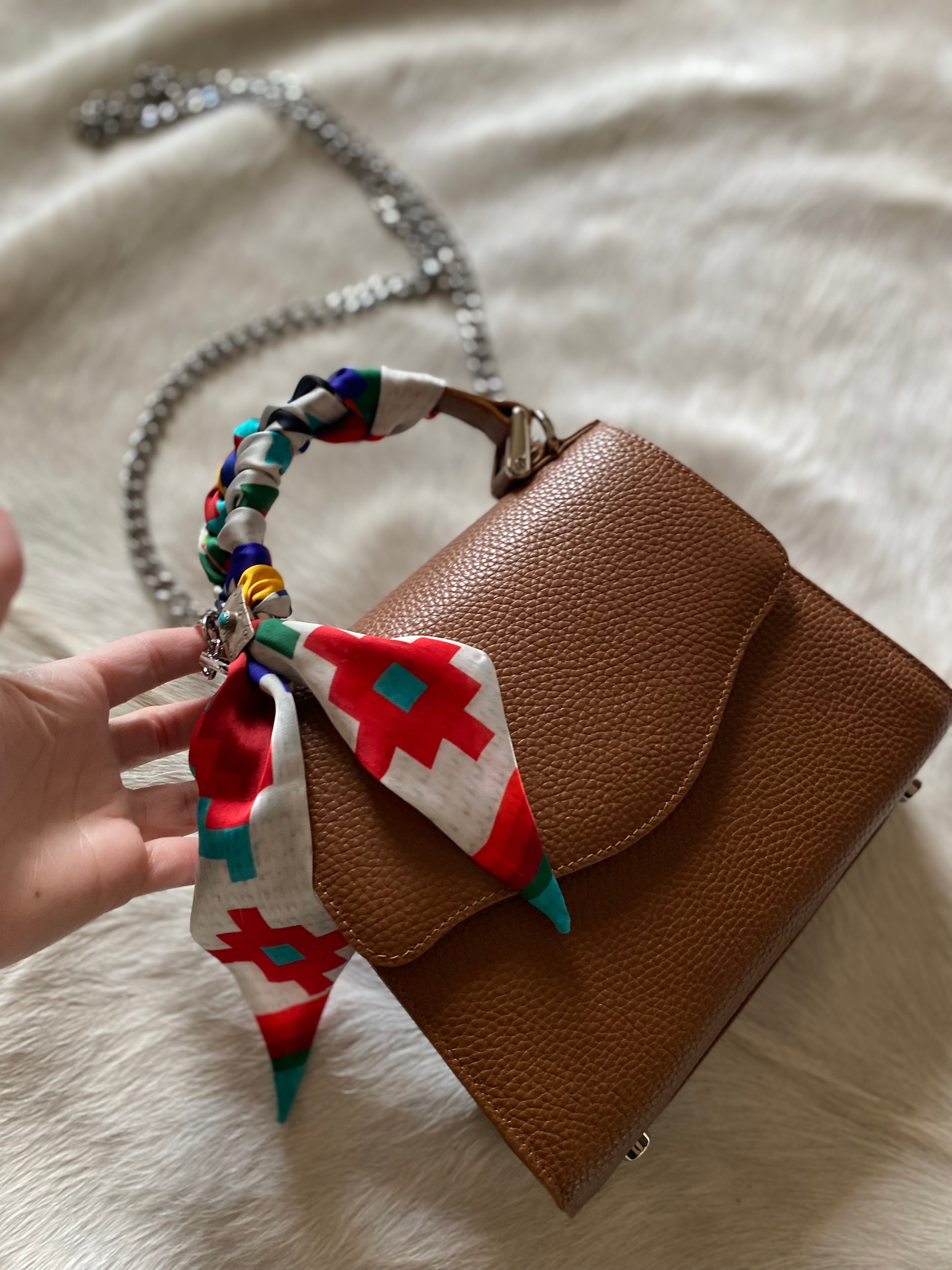 Saddle Tan Styled Lil Lady Bag