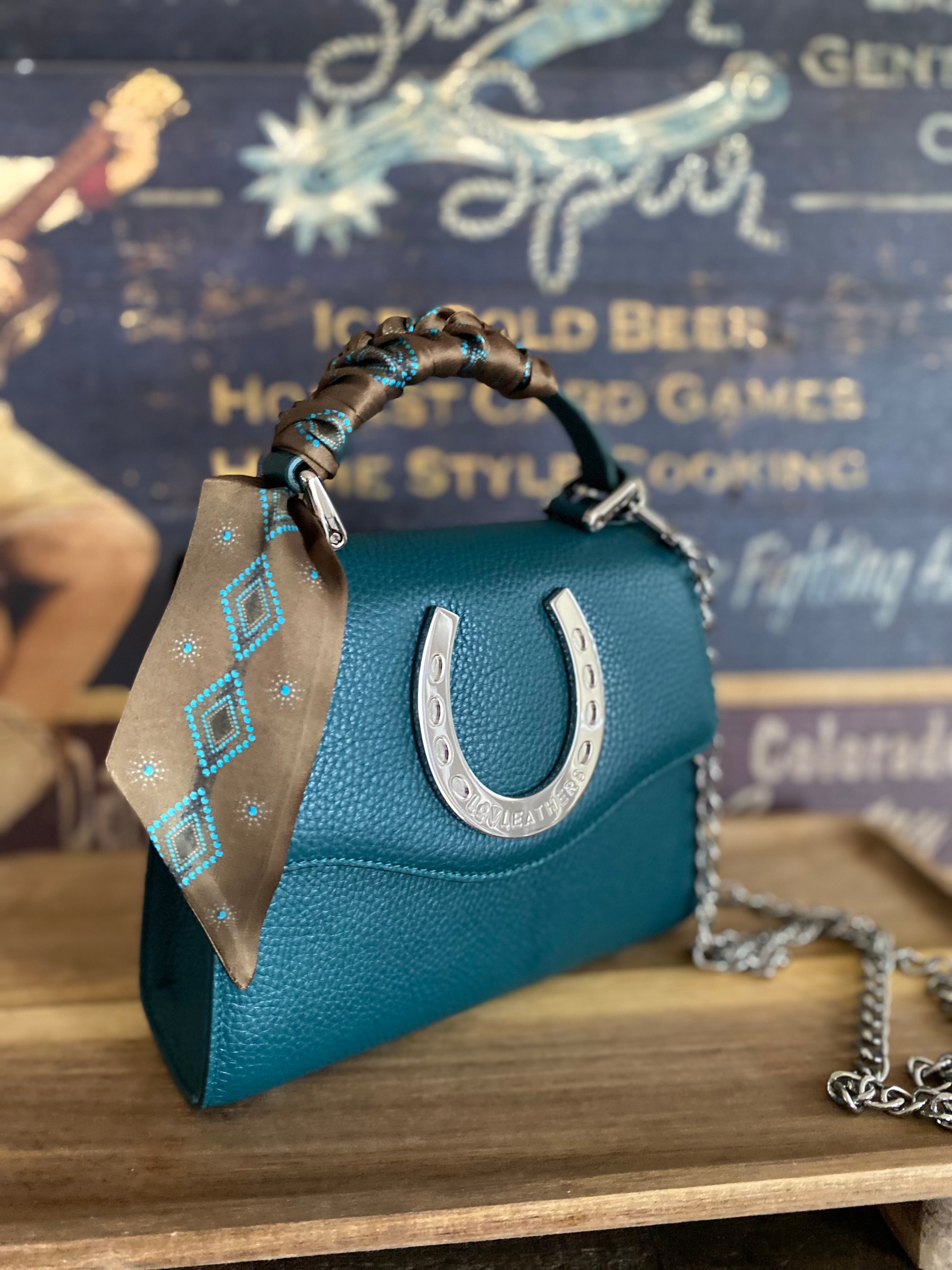 Styled Teal Lil Lady Luck Bag