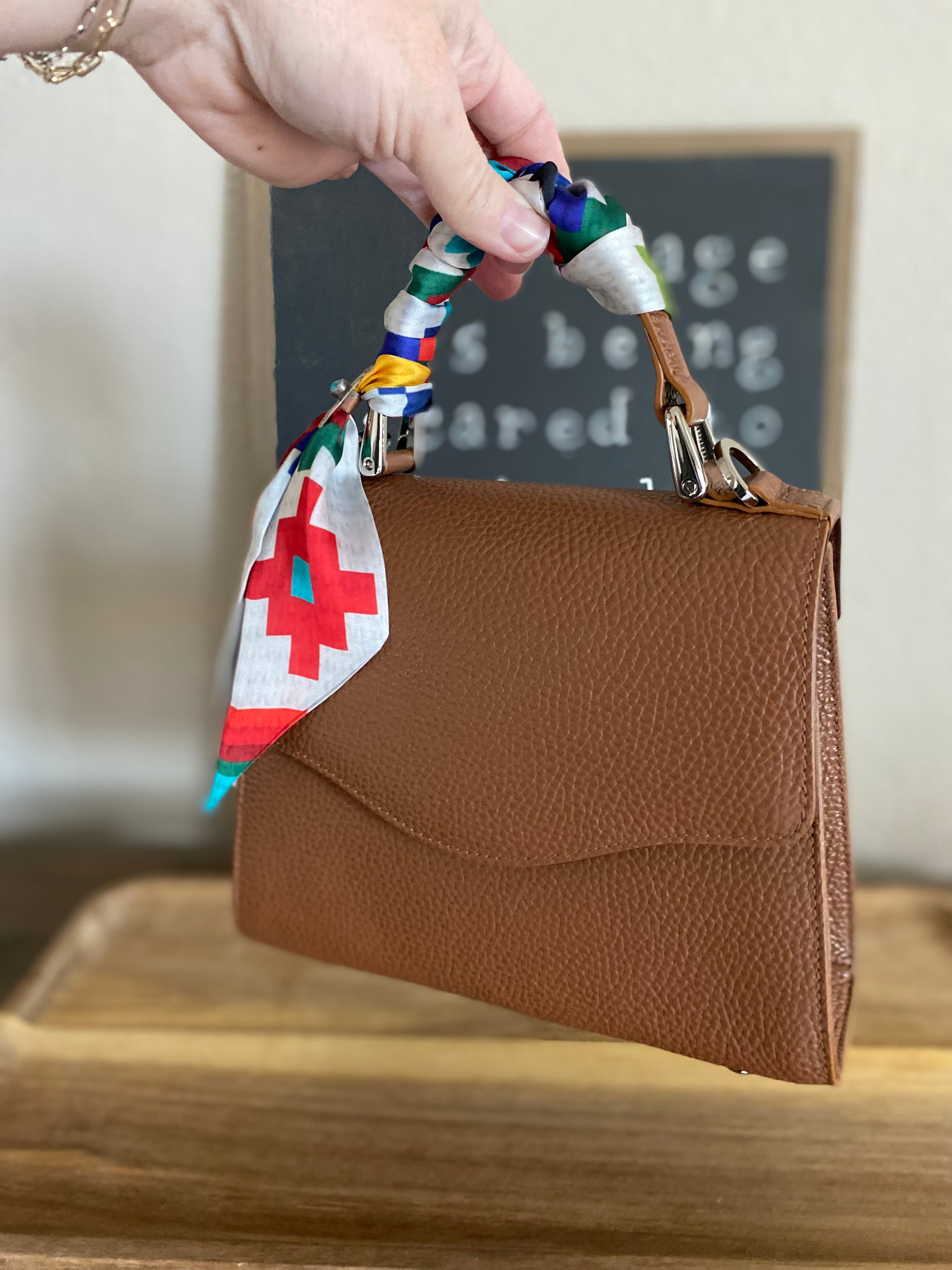 Saddle Tan Styled Lil Lady Bag