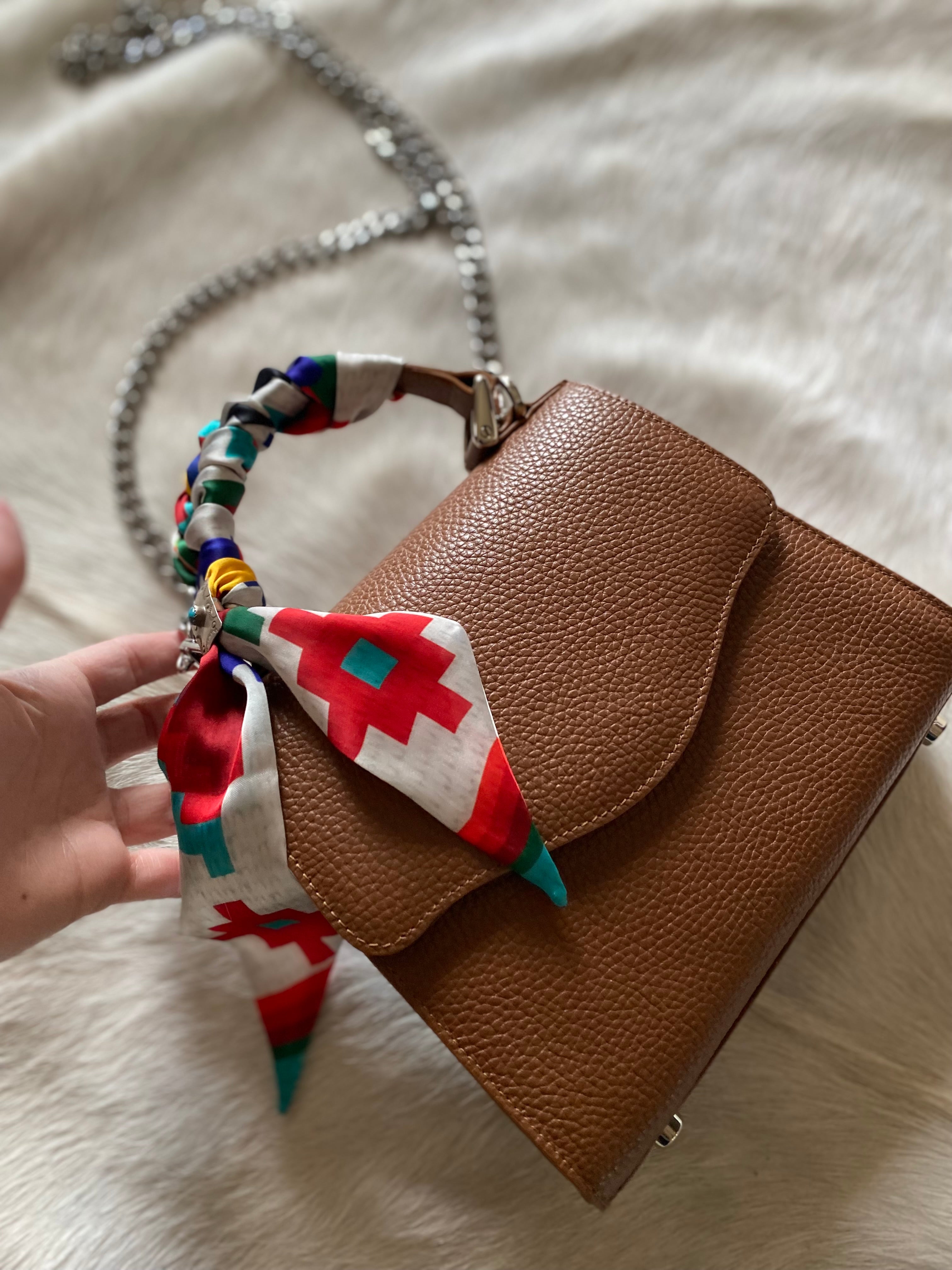 Saddle Tan Styled Lil Lady Bag