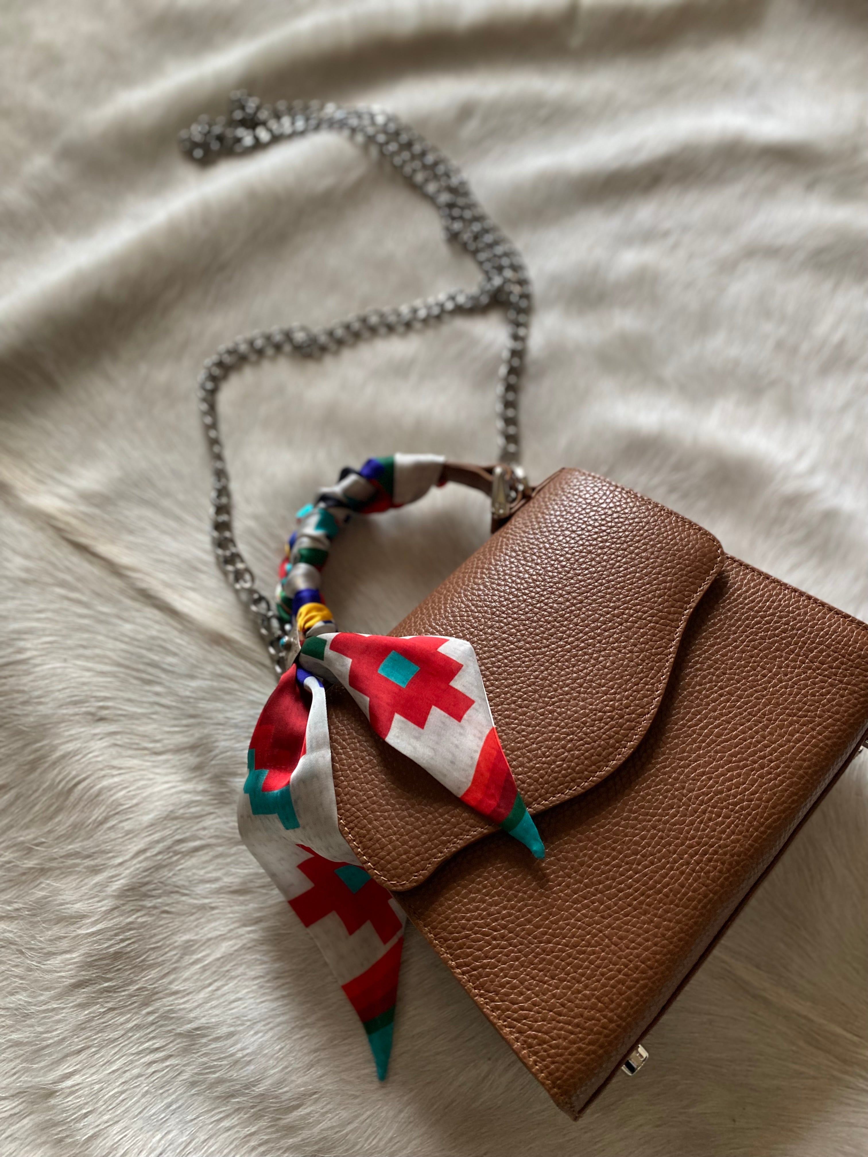 Saddle Tan Styled Lil Lady Bag