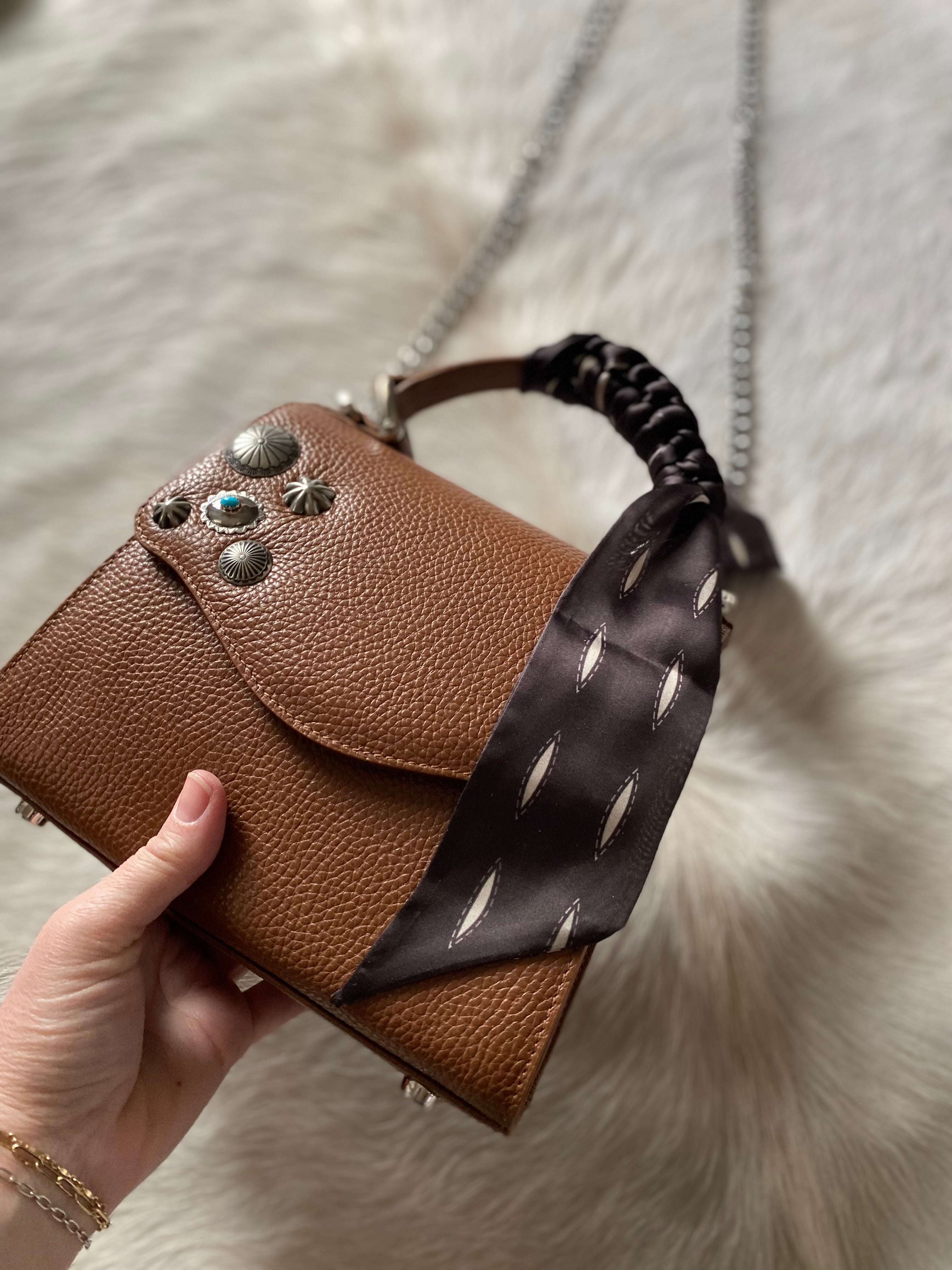 Styled Saddle Tan Lil Lady Bag
