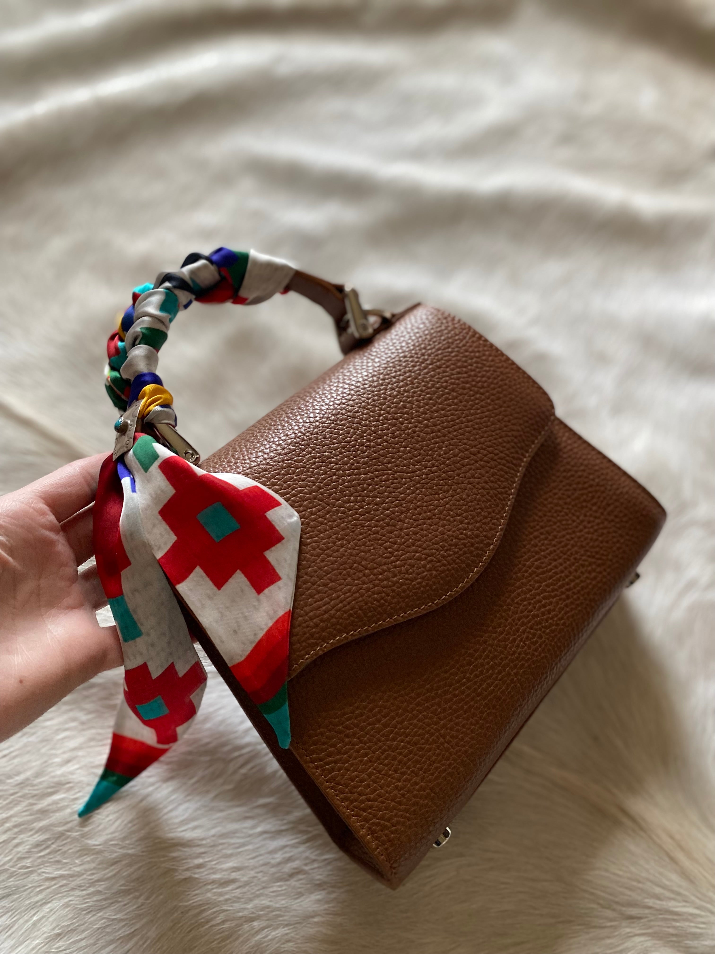 Saddle Tan Styled Lil Lady Bag