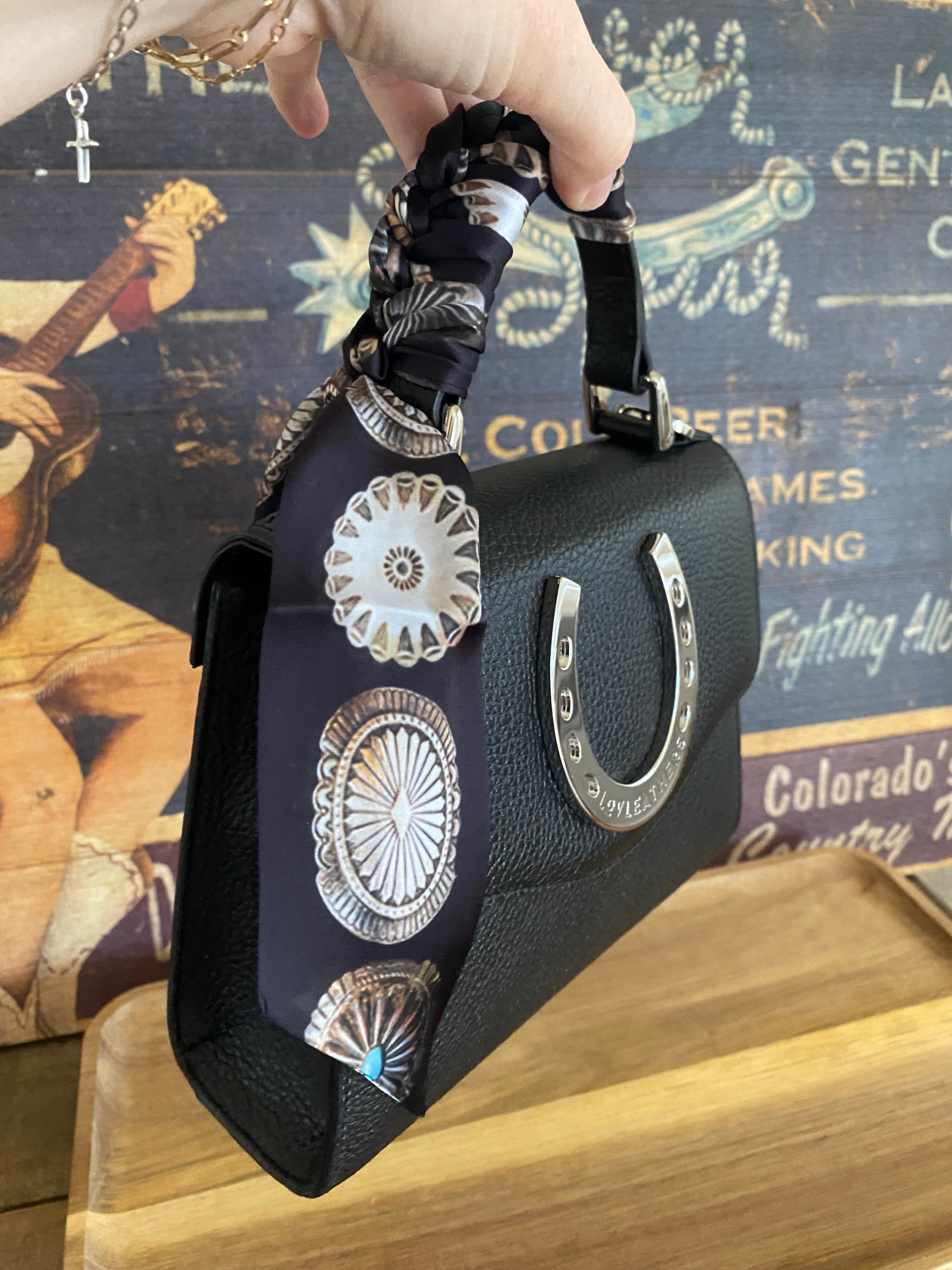 Styled Black Lil Lady Luck Bag