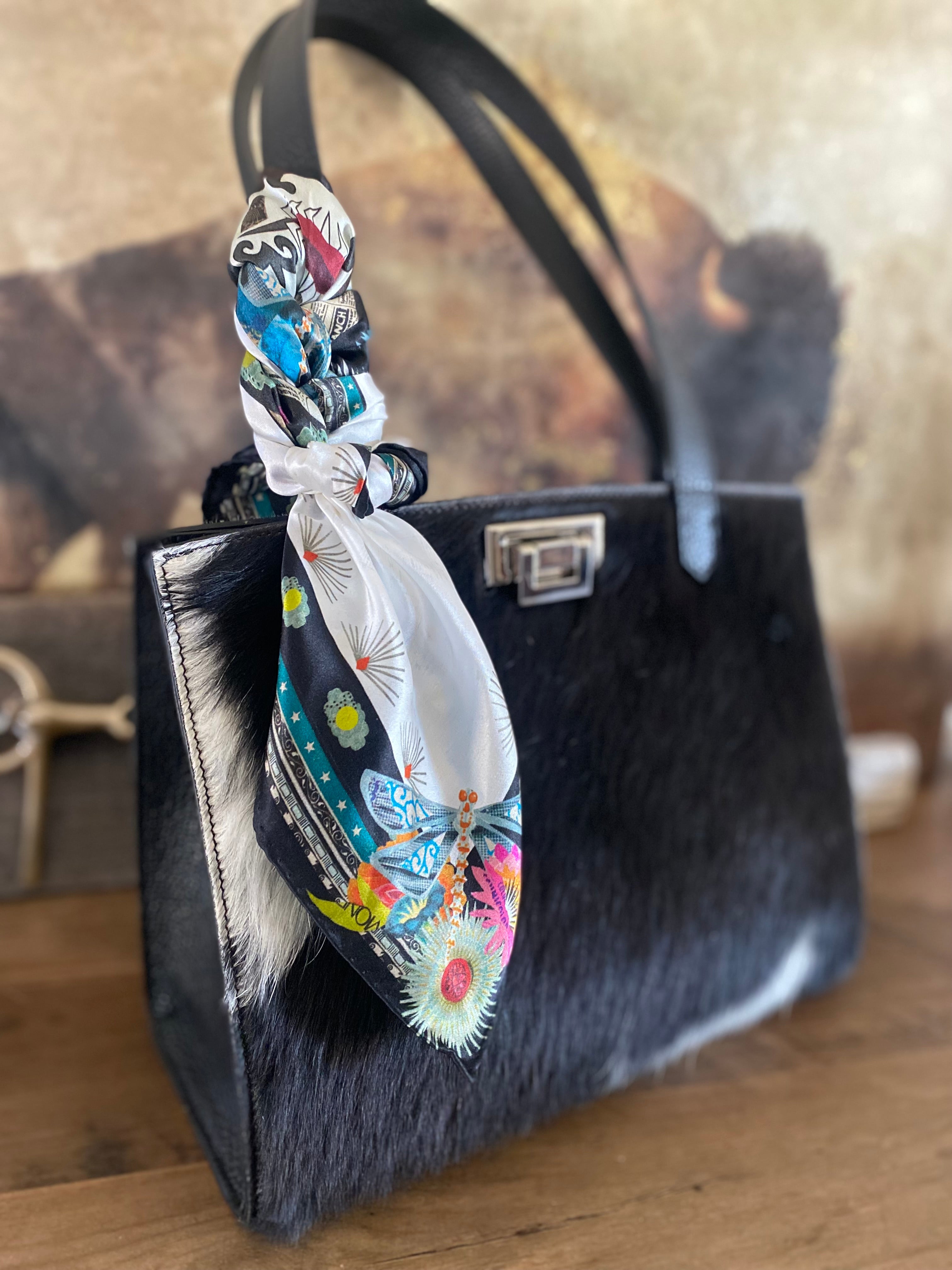 Cowhide Tote Bag