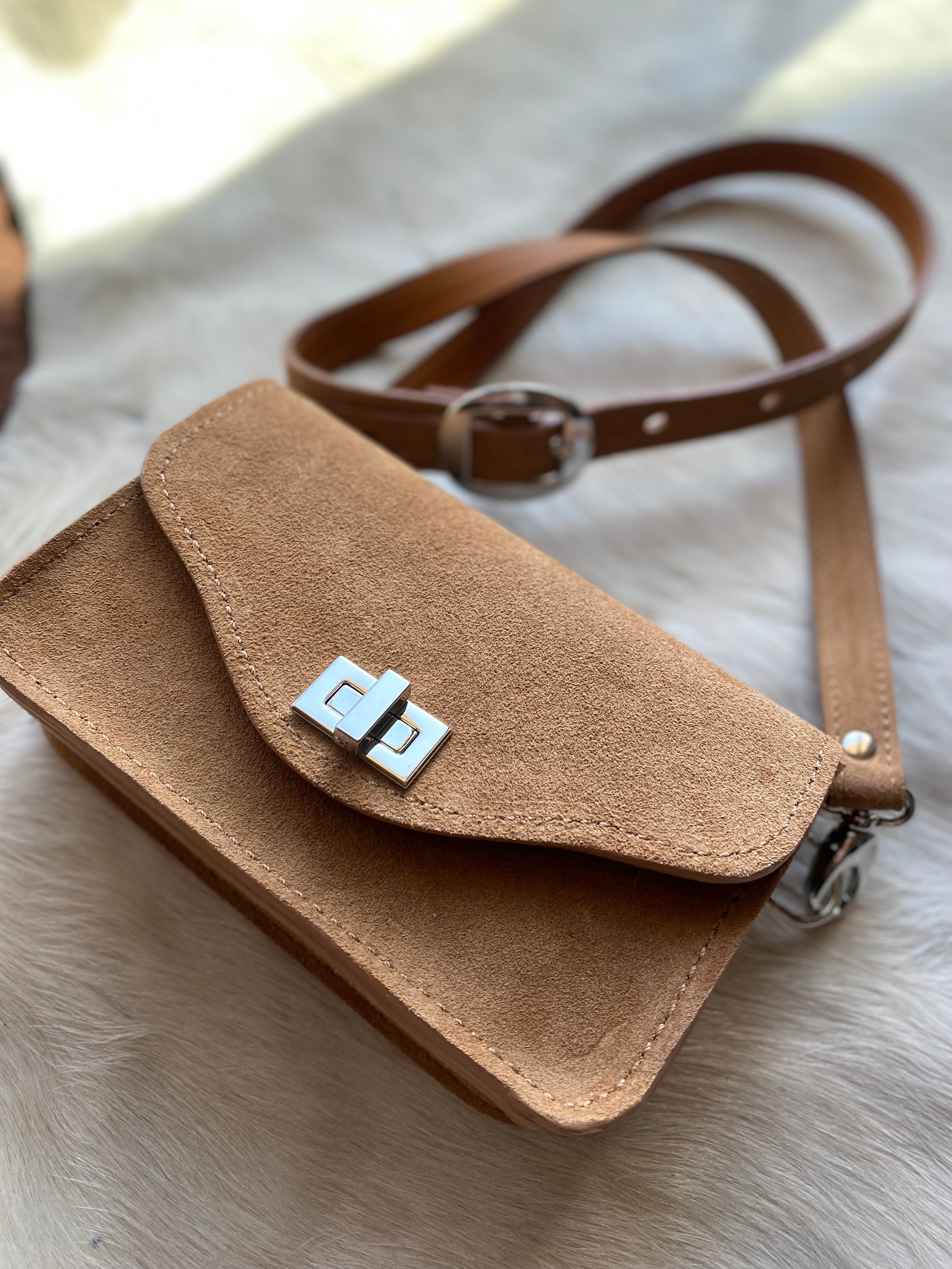 Suede Cinnamon Bum Bag- Made to Order