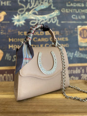 Styled Rosewood Lady Luck Horseshoe Bag