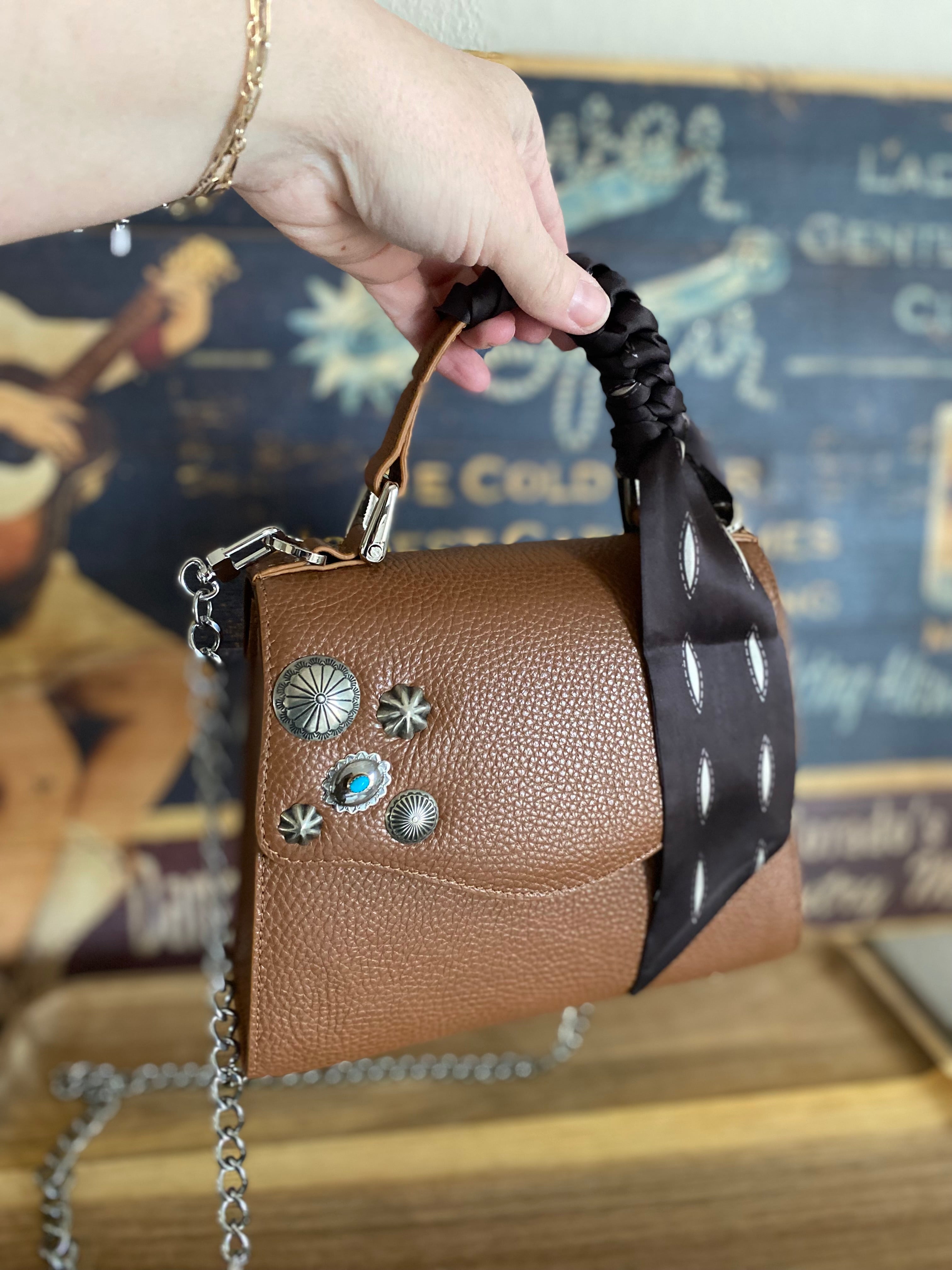 Styled Saddle Tan Lil Lady Bag