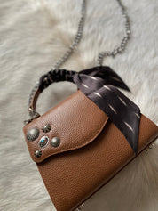 Styled Saddle Tan Lil Lady Bag
