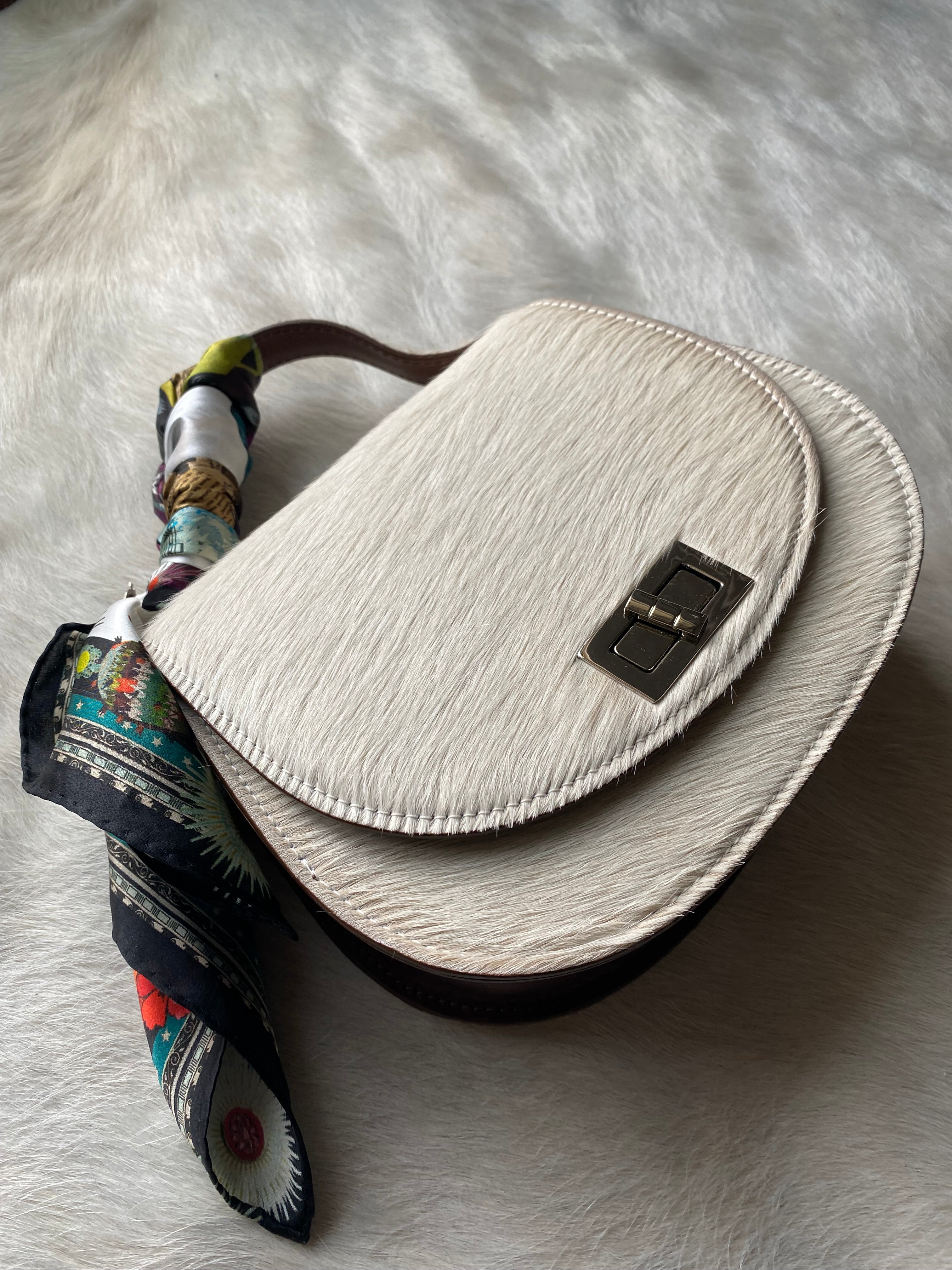 Blonde Styled Cowhide Pioneer
