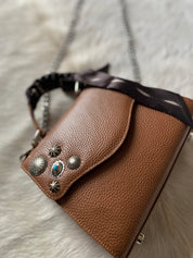 Styled Saddle Tan Lil Lady Bag