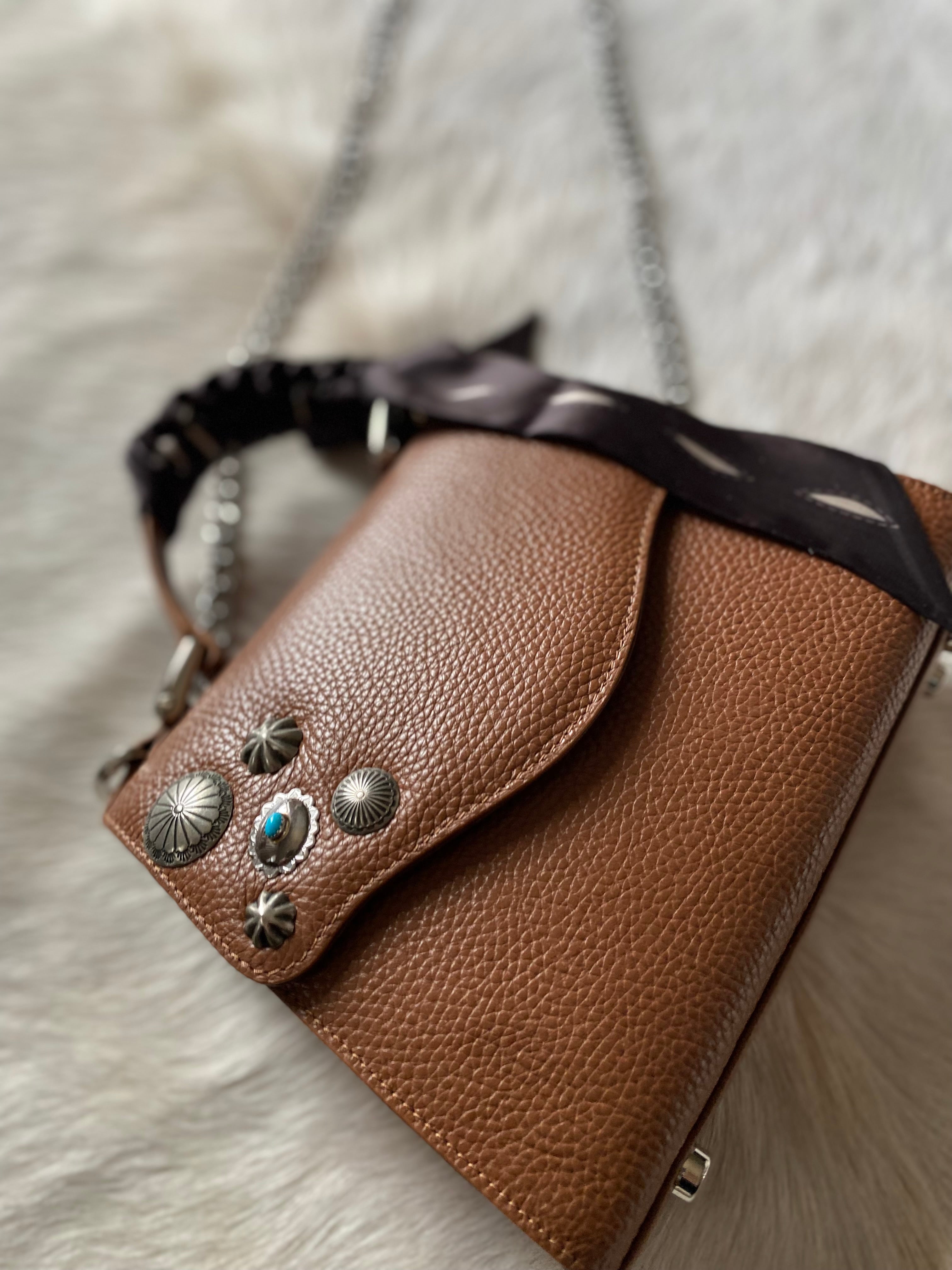 Styled Saddle Tan Lil Lady Bag