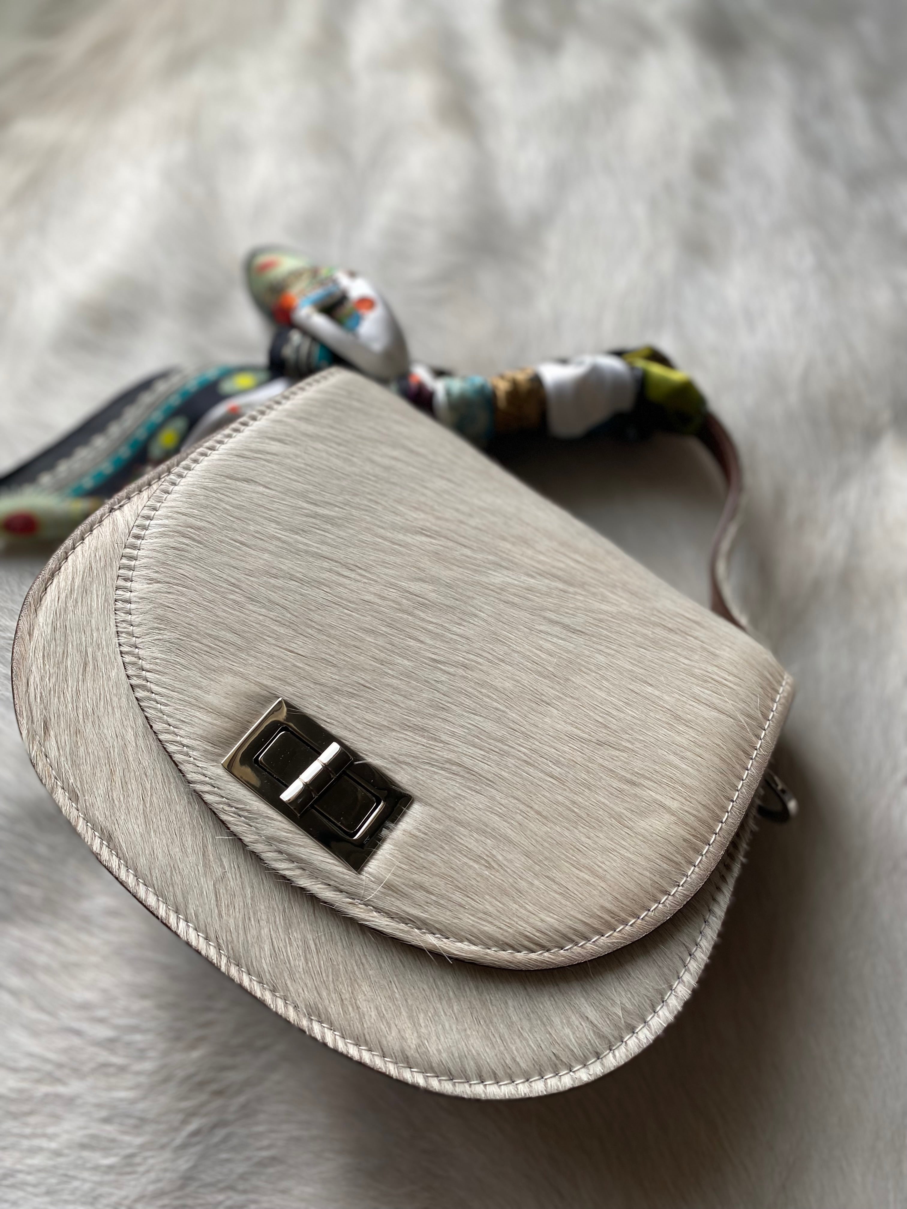 Blonde Styled Cowhide Pioneer