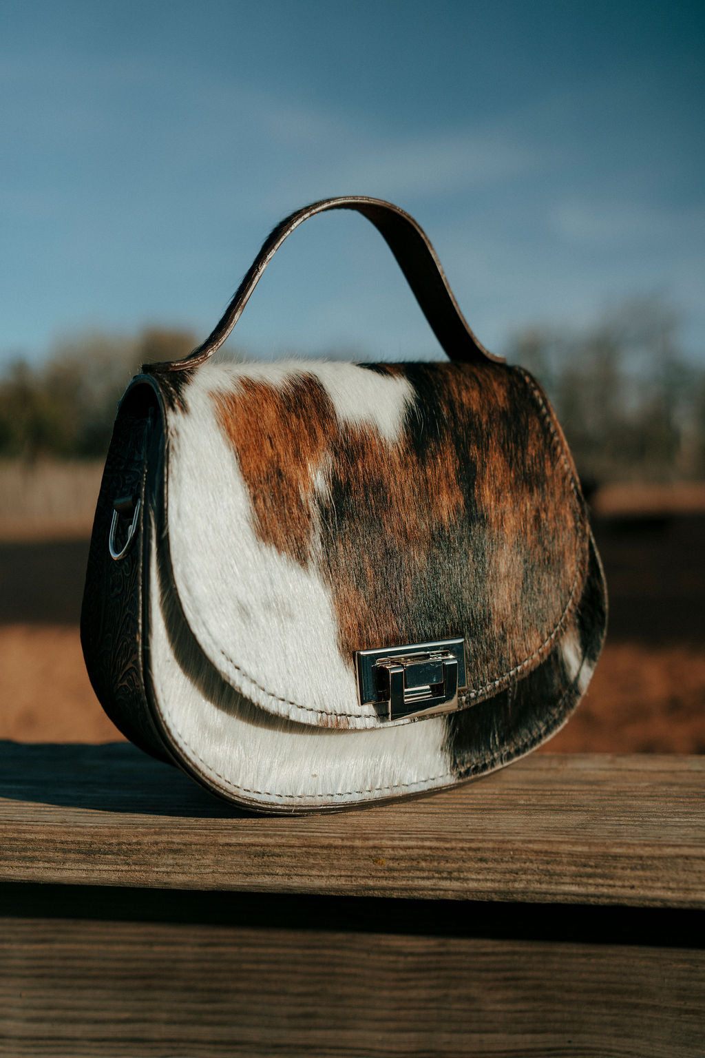 Tricolor Pioneer Handbag