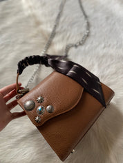 Styled Saddle Tan Lil Lady Bag