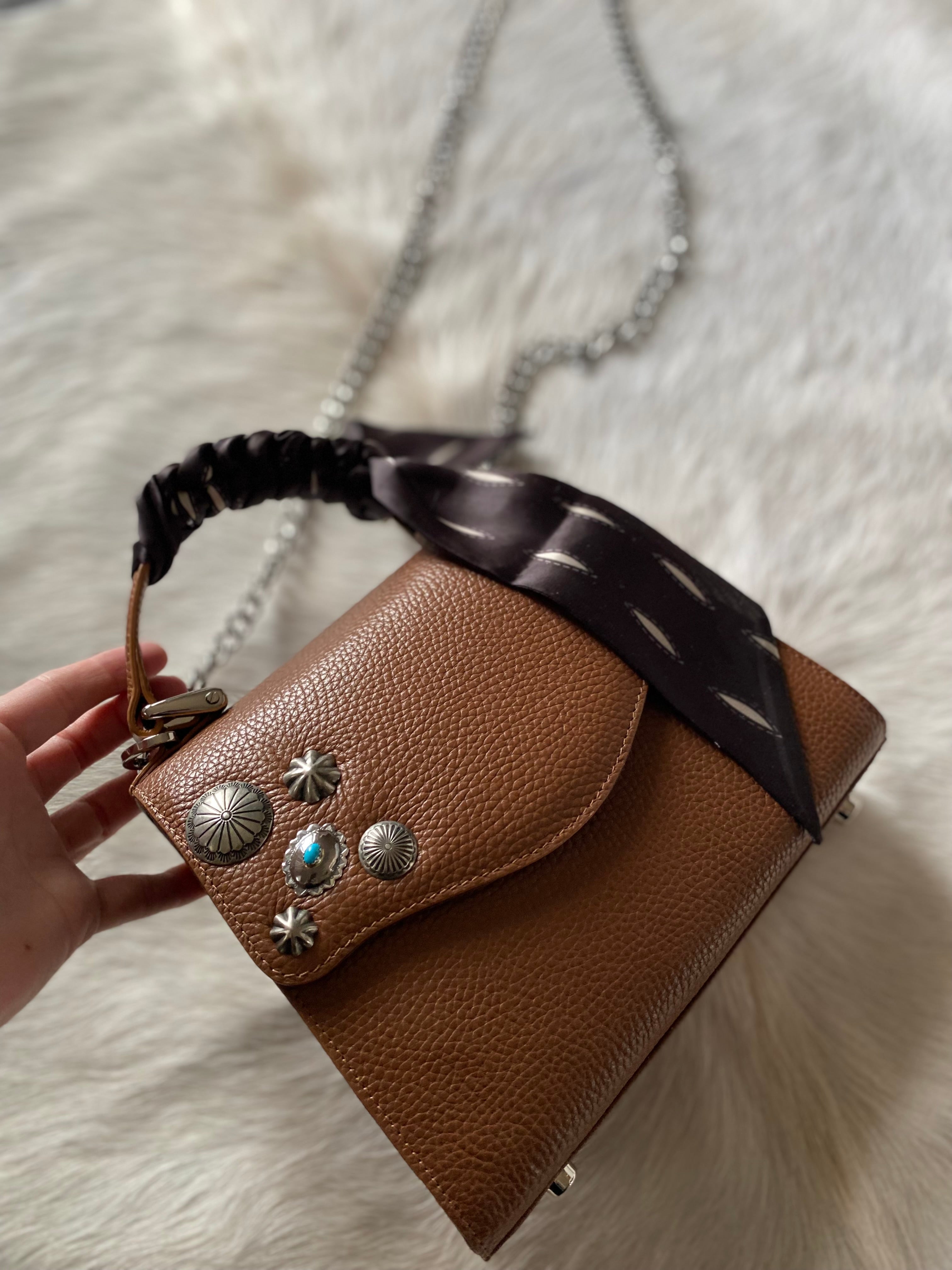 Styled Saddle Tan Lil Lady Bag