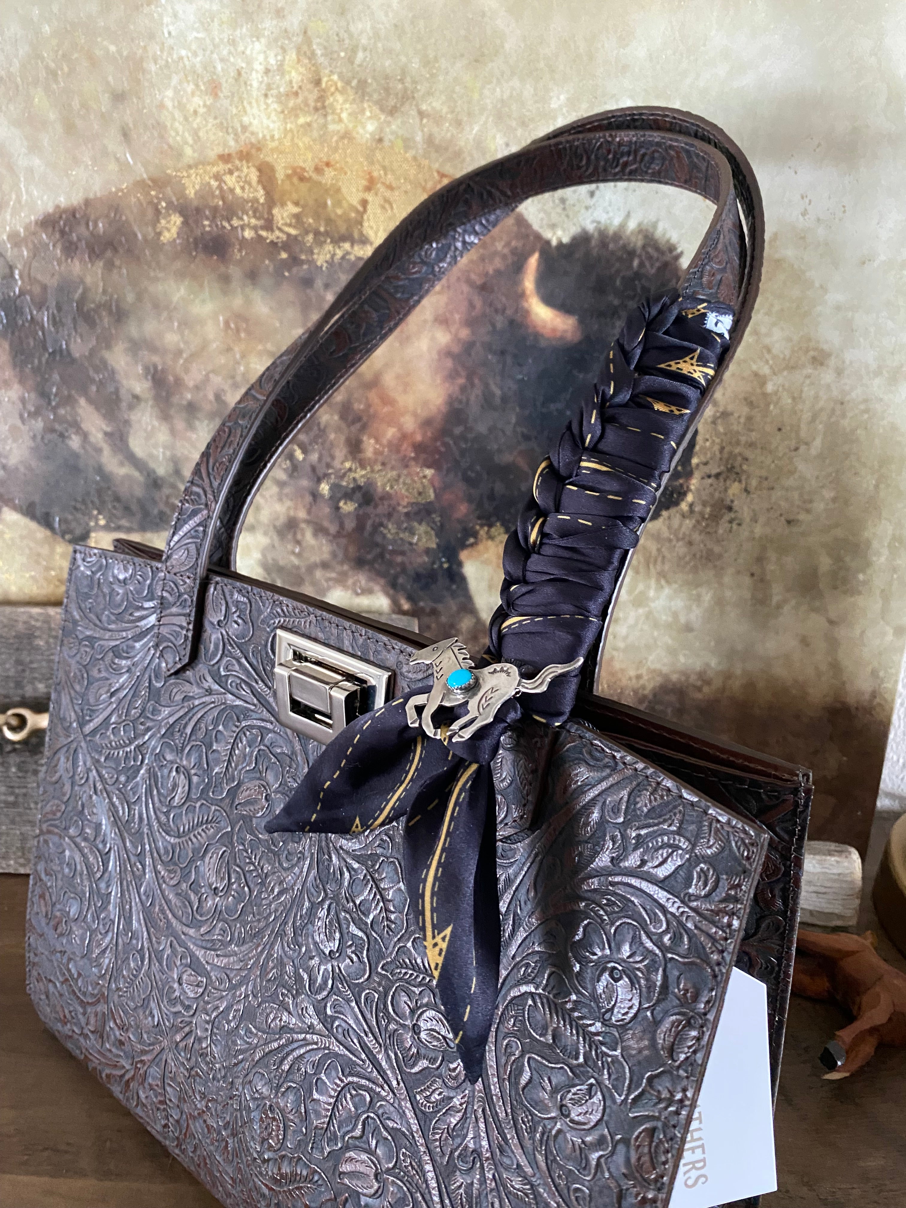 Styled Western Tool Tote