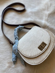 Blonde Distressed Denim Pioneer + Boot Pin