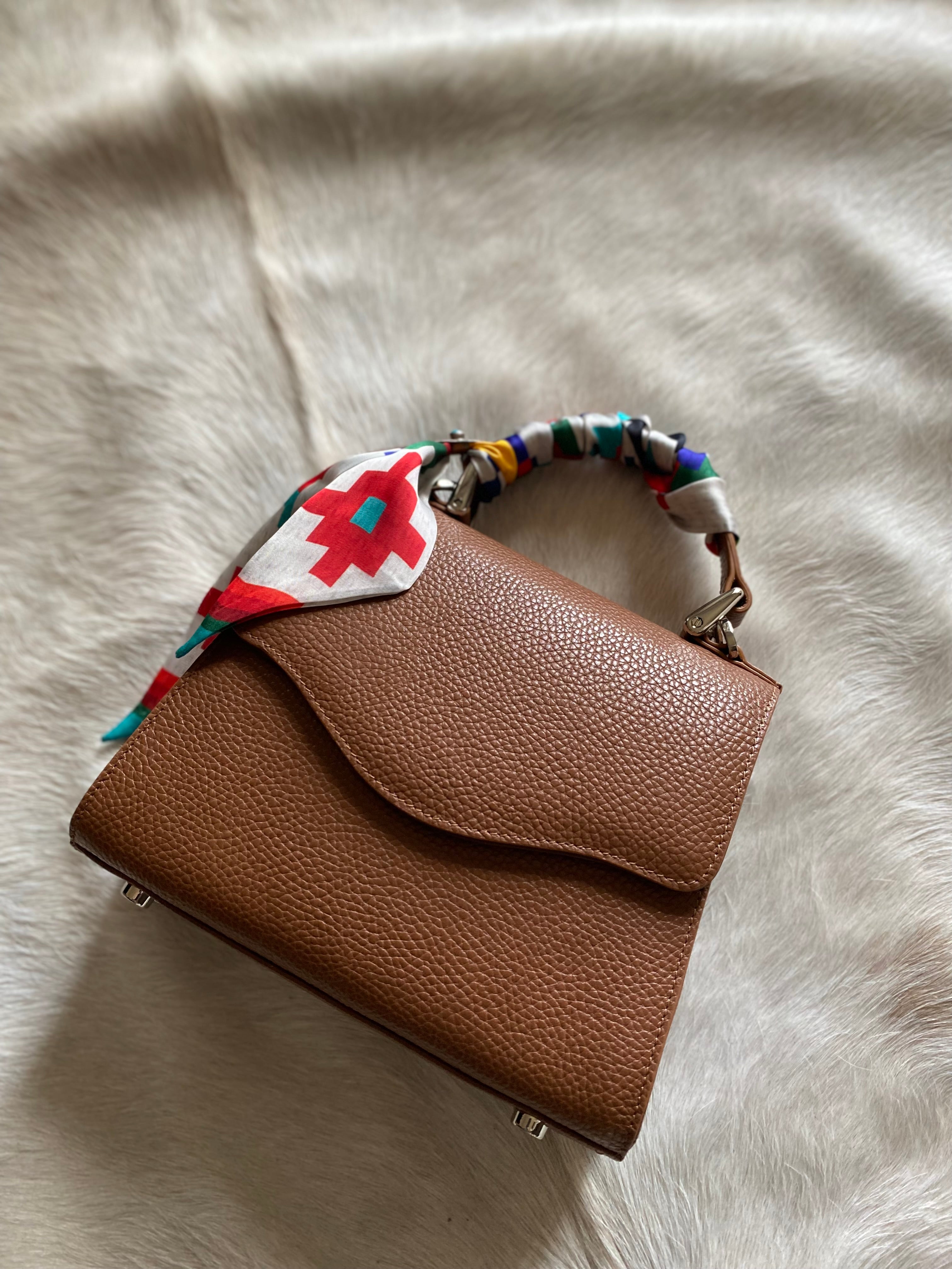 Saddle Tan Styled Lil Lady Bag
