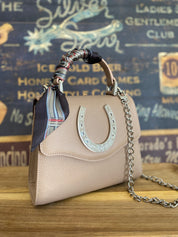 Styled Rosewood Lady Luck Horseshoe Bag