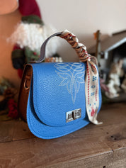 Styled Howdy America Blue Pioneer Handbag