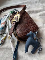 Styled Cognac Dakota Handbag