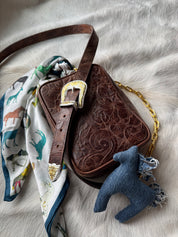 Styled Cognac Dakota Handbag