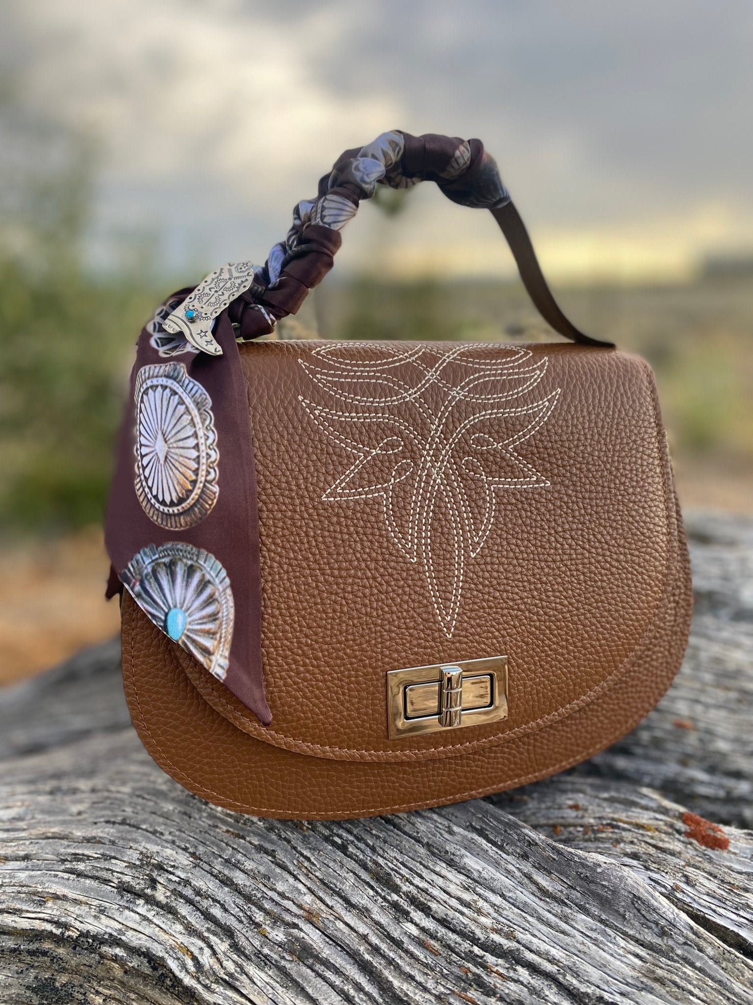 Styled Saddle Tan Pioneer Bag - LovLeathers