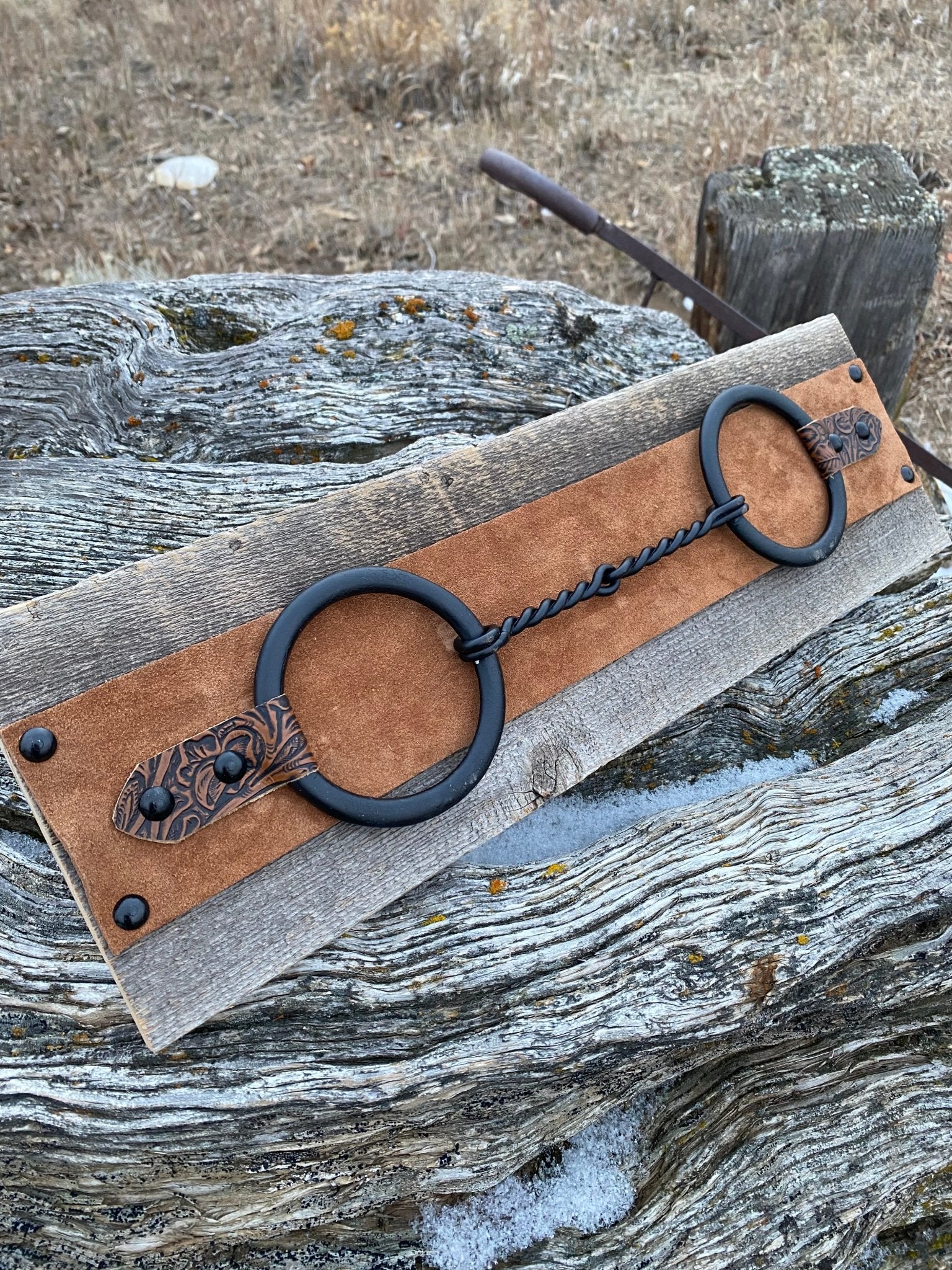 Bit Suede Wall Hanging Decor - LovLeathers