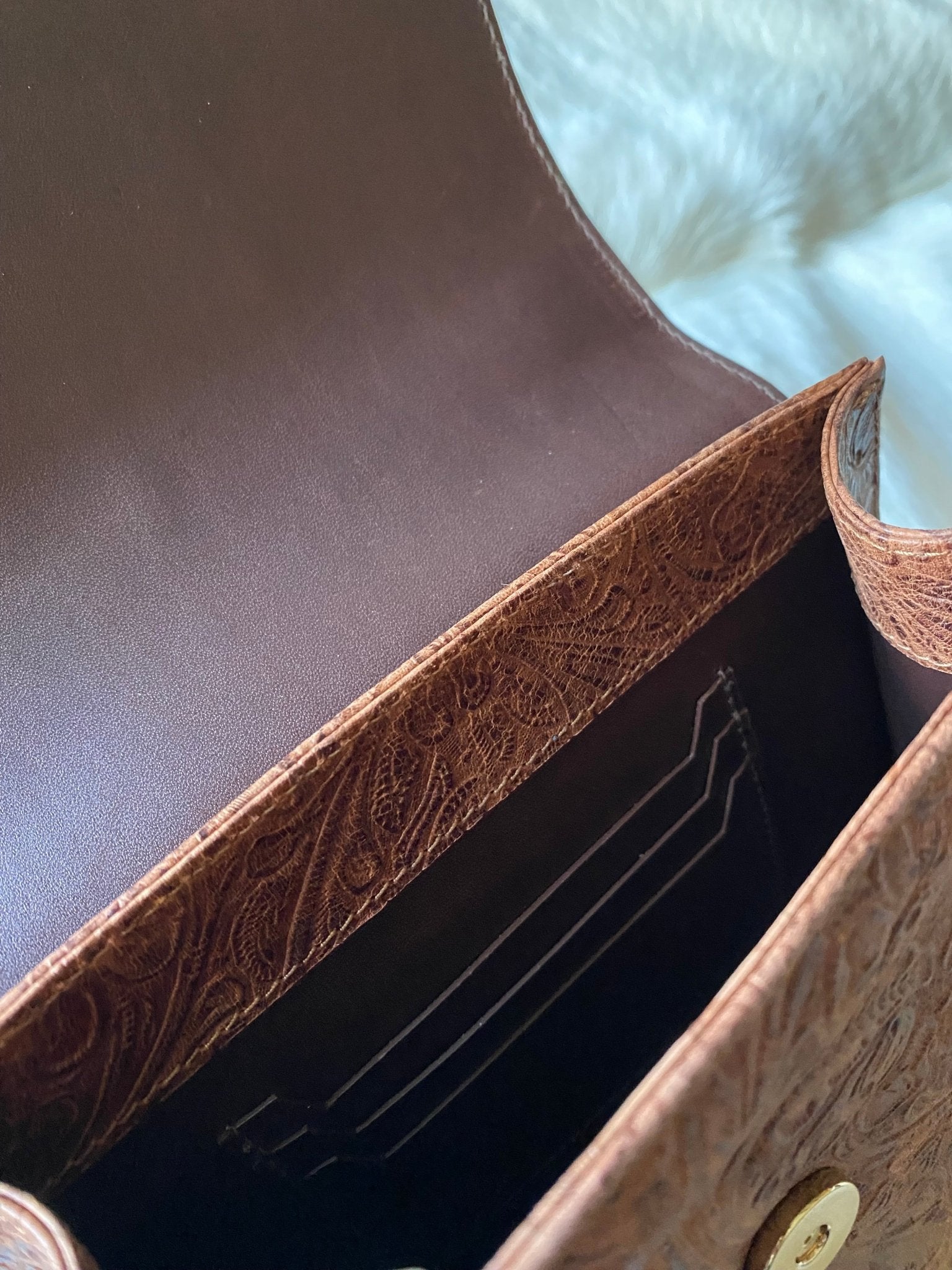 PREORDER Cognac Lady Bag - LovLeathers