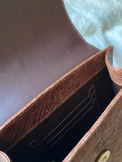 PREORDER Cognac Lady Bag - LovLeathers