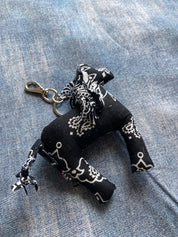 Horse Charm - Black Paisley - LovLeathers
