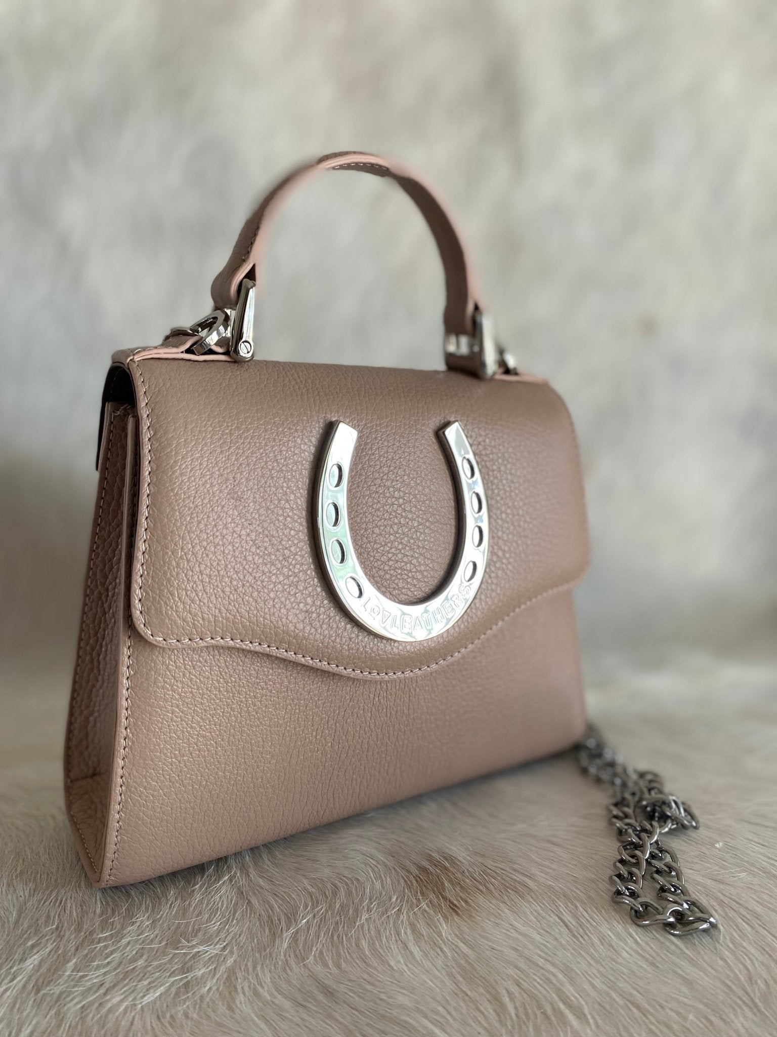 Rosewood Lady Luck Horseshoe Bag - LovLeathers