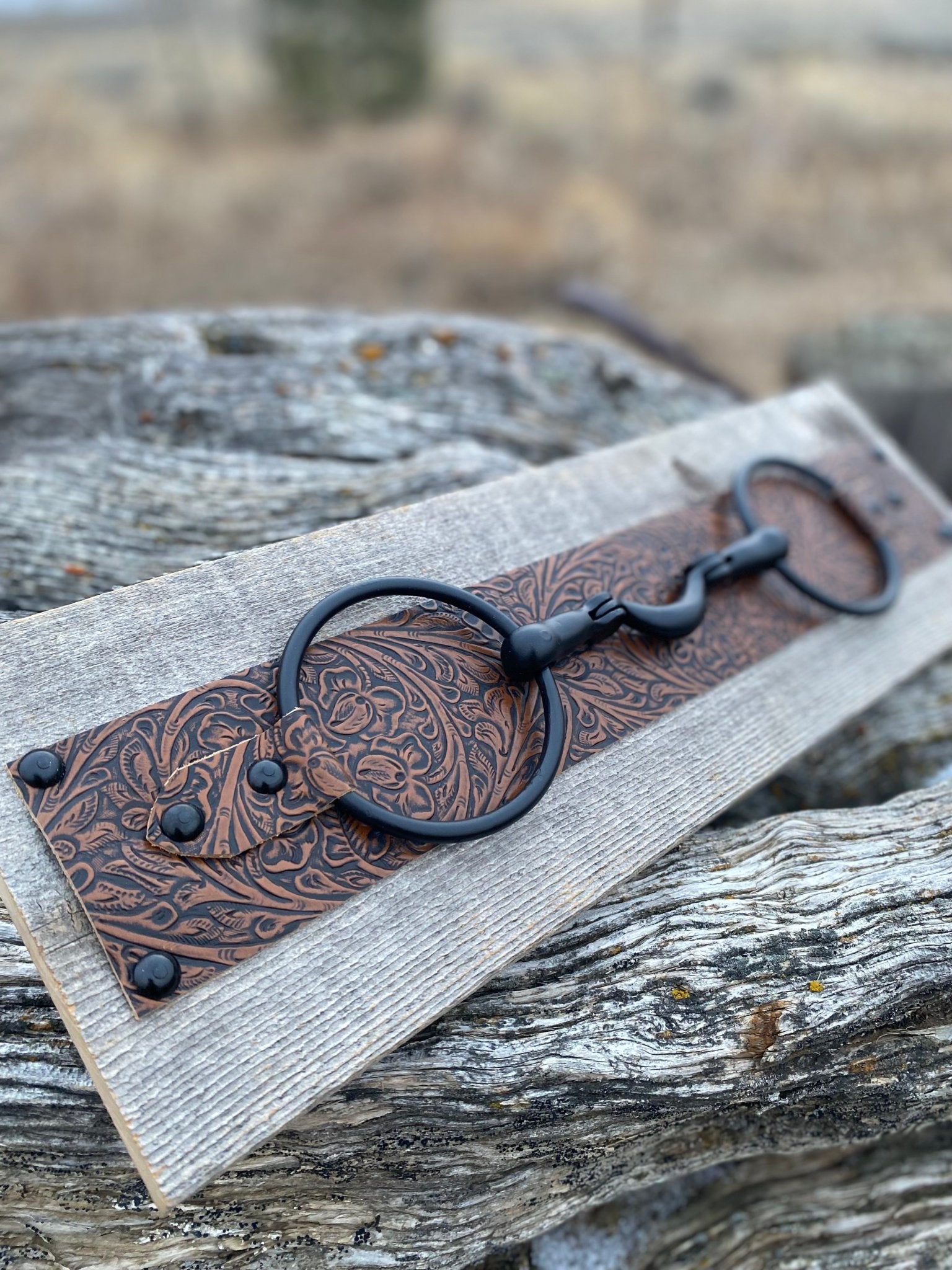 Bits and Leather Wall Hanging - LovLeathers