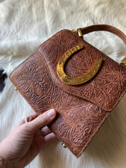 PREORDER Cognac Lady Bag - LovLeathers