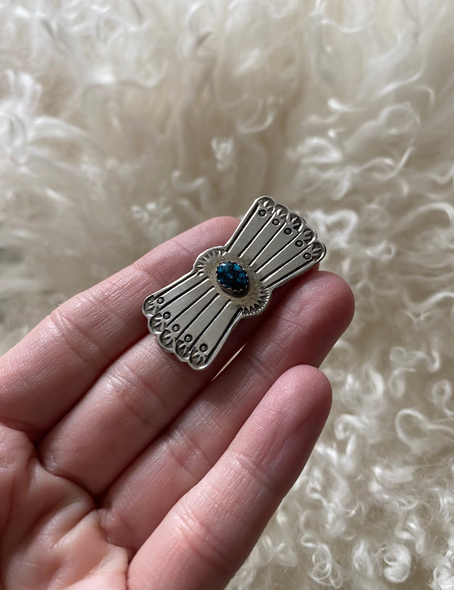 Concho Brooch Pin - LovLeathers
