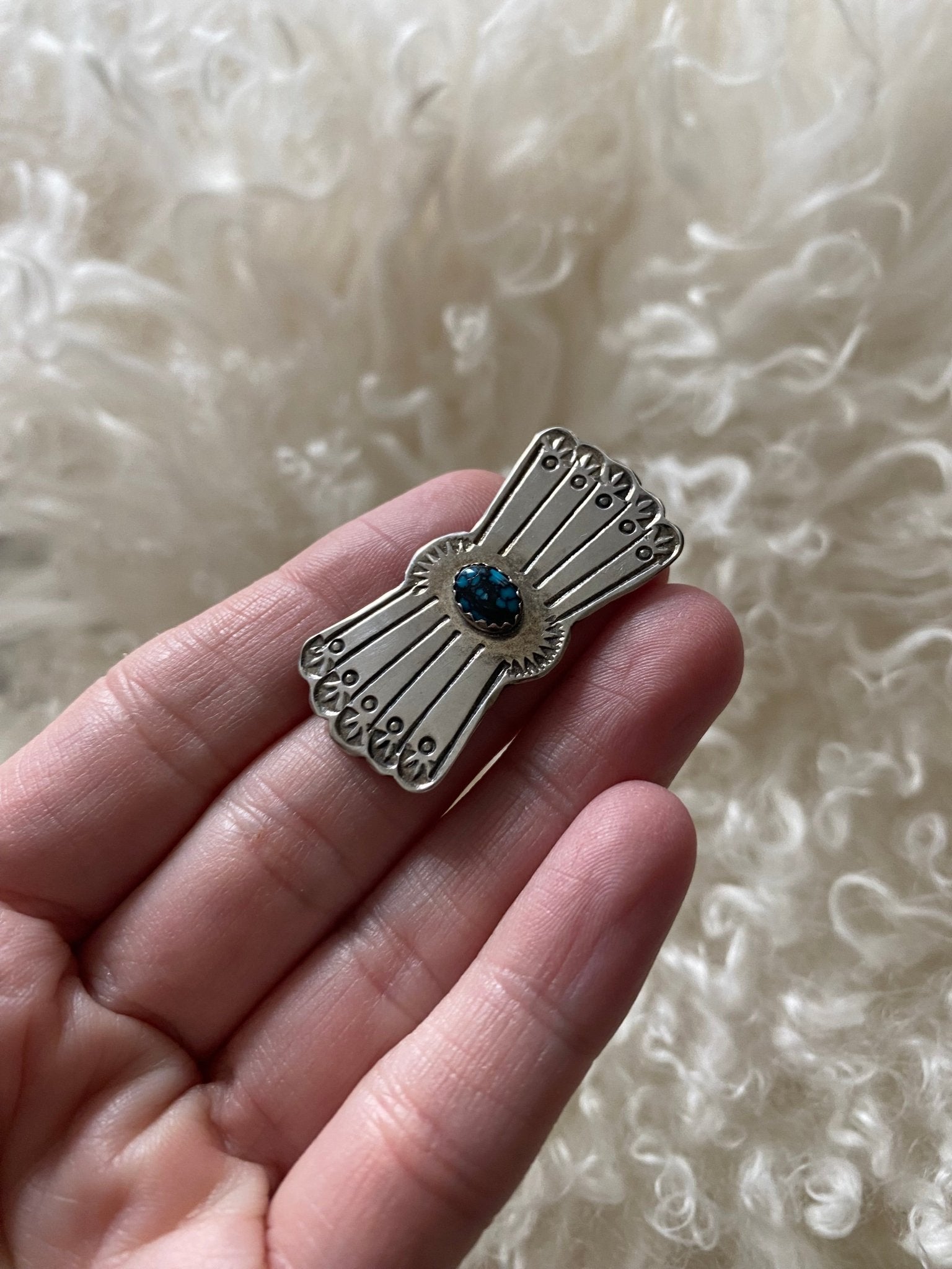 Concho Brooch Pin - LovLeathers