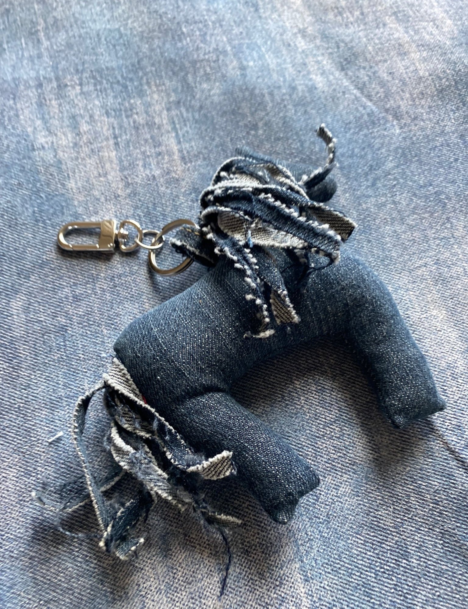 Horse Handbag Charm - Denim Blue - LovLeathers