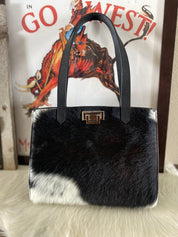 Speckled Cowhide Tote Bag - LovLeathers