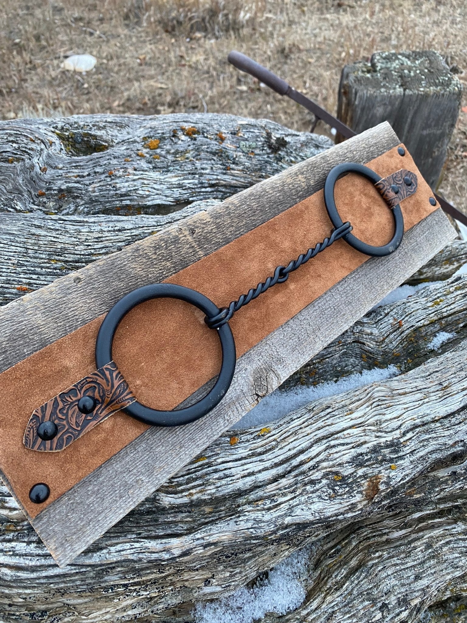 Bit Suede Wall Hanging Decor - LovLeathers