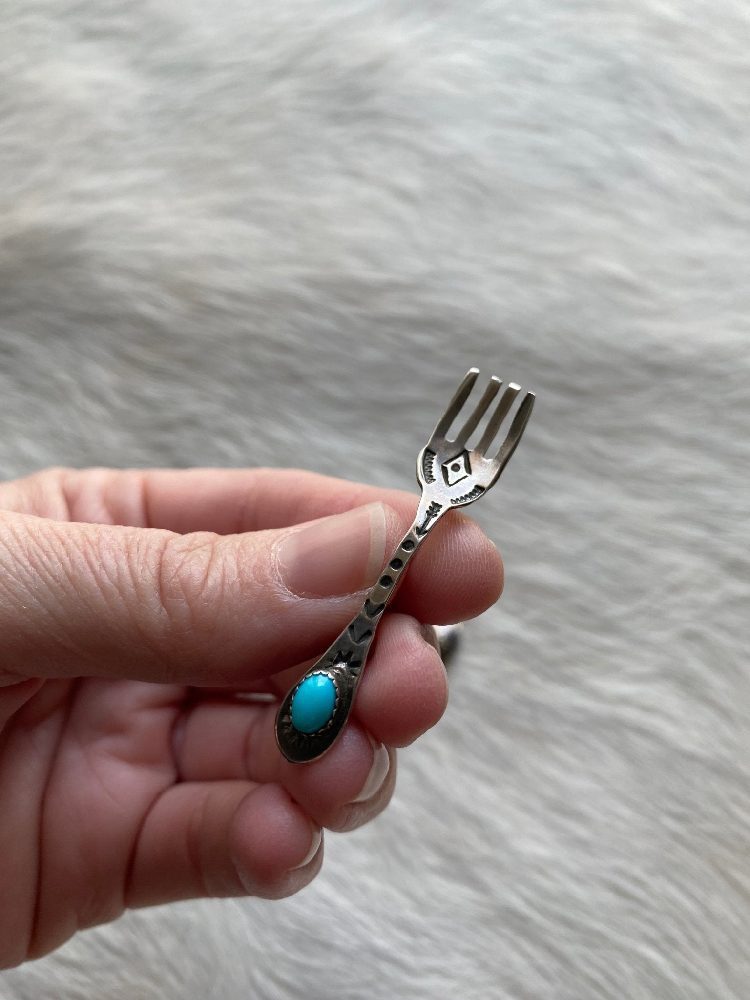 Spoon and Fork Brooches - LovLeathers