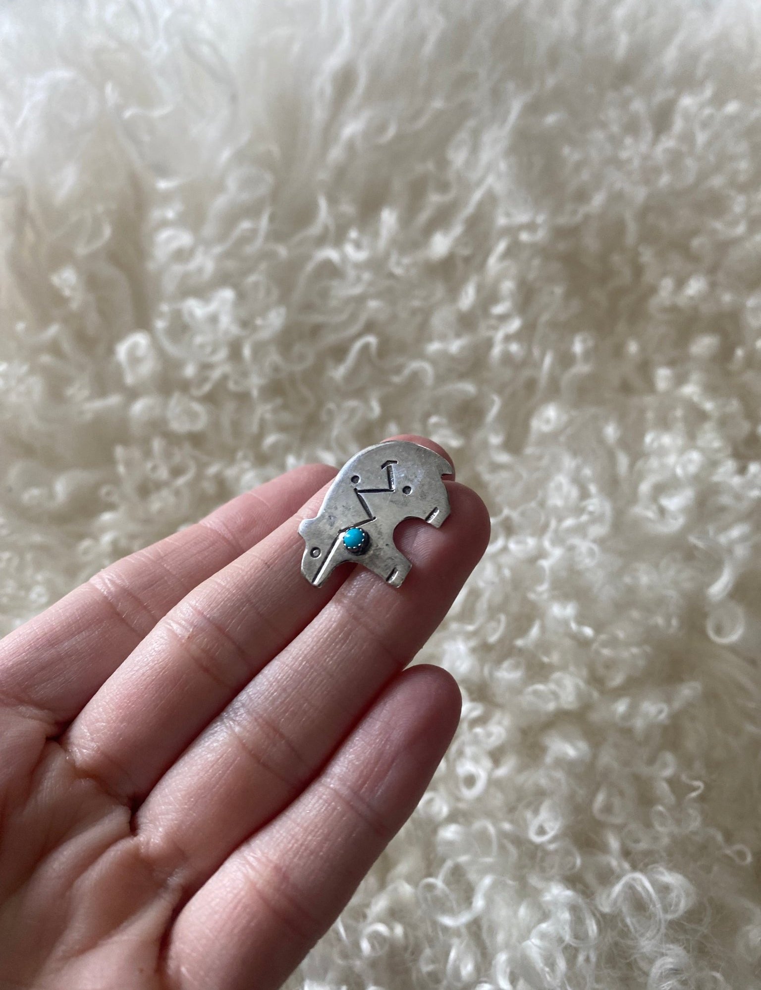 Bear Pin - LovLeathers