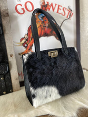 Speckled Cowhide Tote Bag - LovLeathers