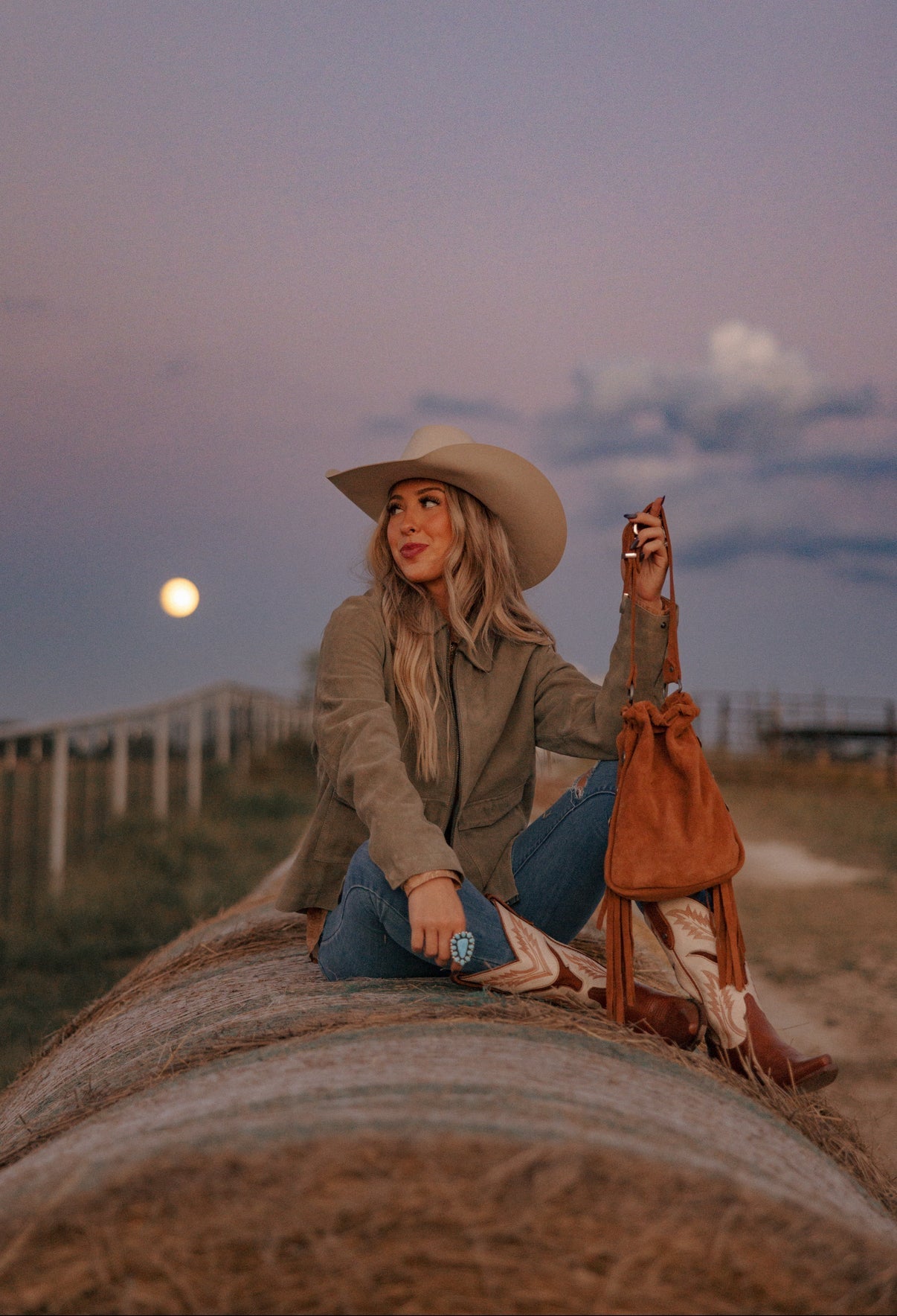 The Laredo Suede Fringe Hobo Bag - MADE TO ORDER - LovLeathers